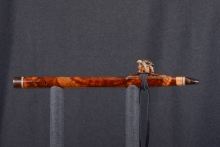 Amboyna Burl Native American Flute, Minor, Mid B-4, #T5K (7)